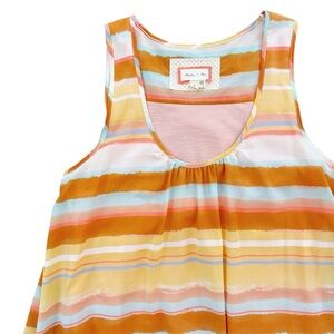 Anthropologie Meadow Rue Striped Sleeveless Top